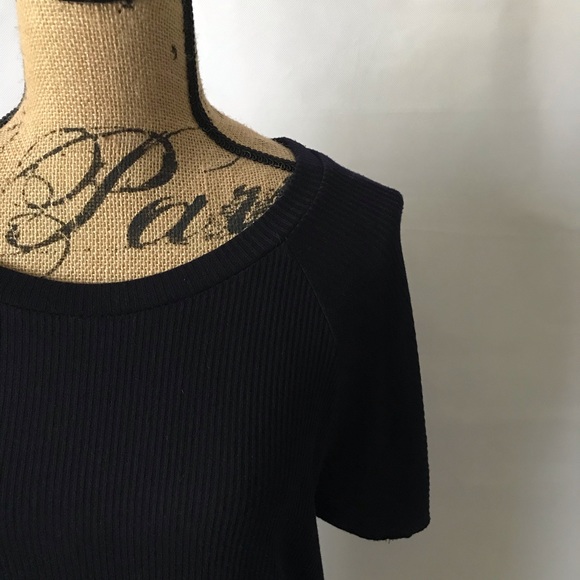 Forever 21 Large Navy Ribbed Long Sweater Dress - Picture 3 of 5